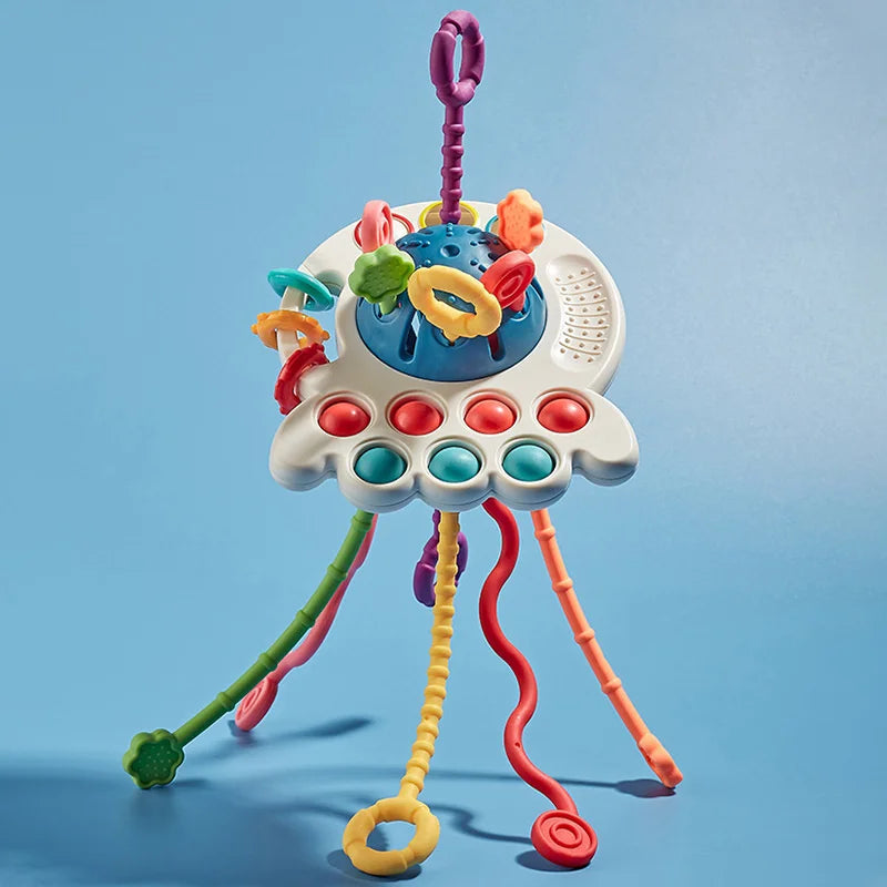 Brinquedo Mordedor Sensorial Montessori
