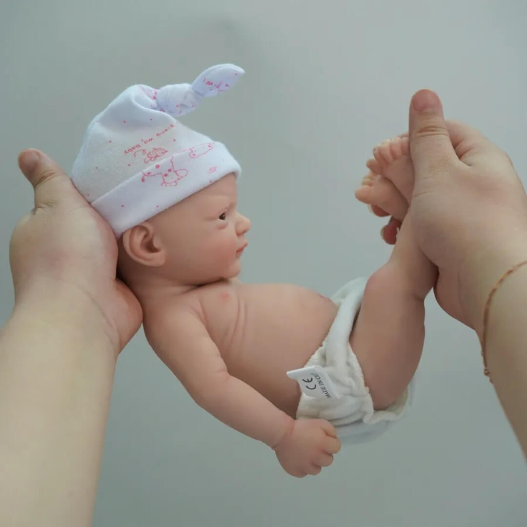 Bebê Reborn Julieta Silicone Sólido