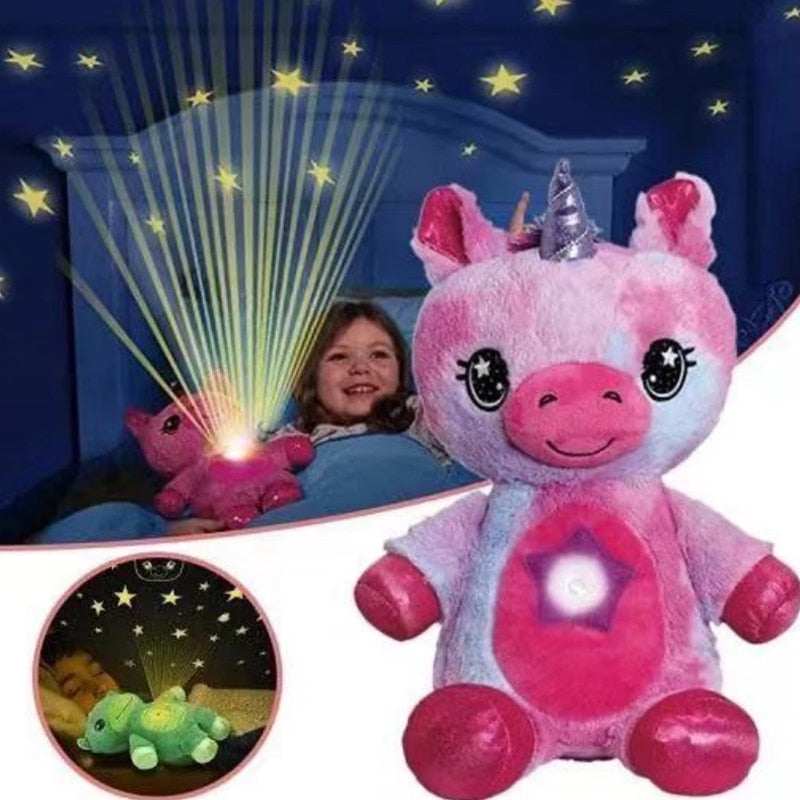 Star Belly- Urso de Pelúcia com Projetor