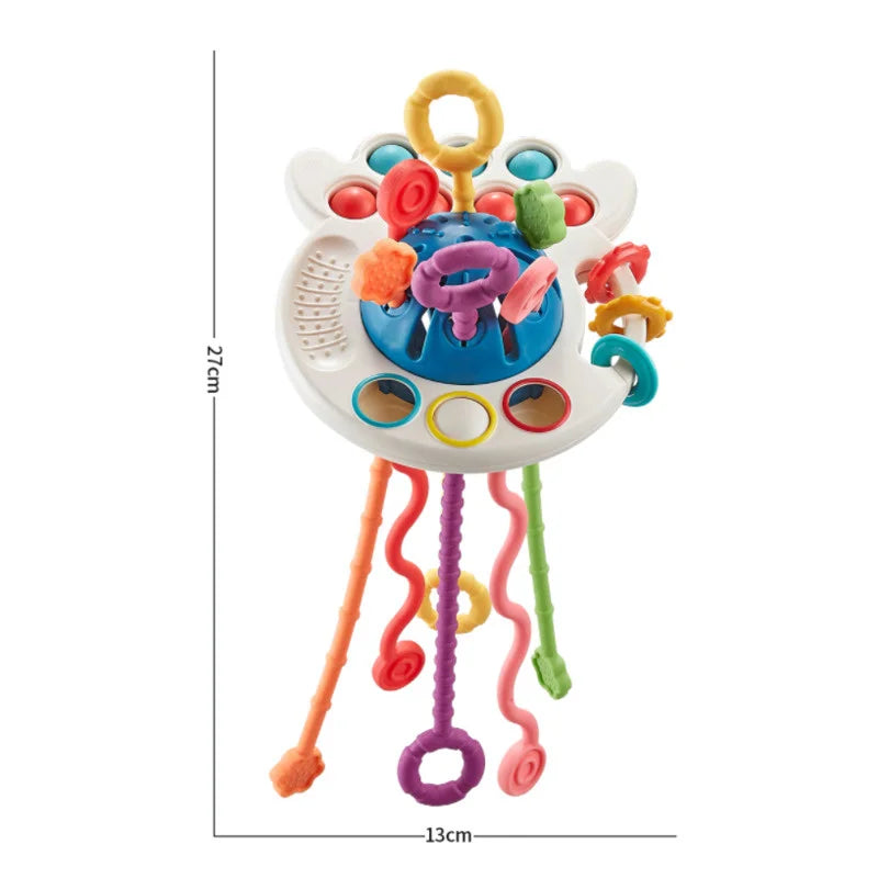 Brinquedo Mordedor Sensorial Montessori