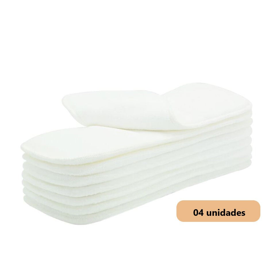 Absorventes para Fralda de Pano Sustentáveis Reutilizáveis - Ama Mamma
