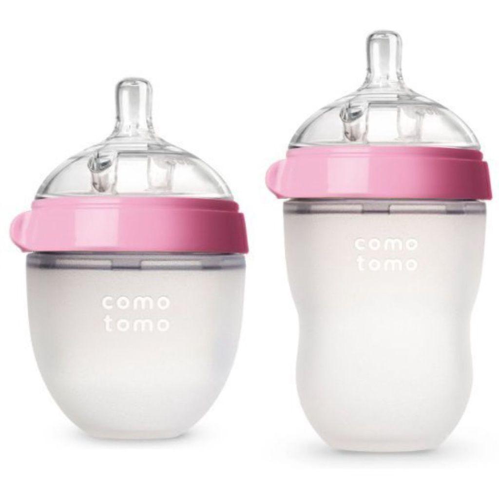 Mamadeira Comotomo Rosa