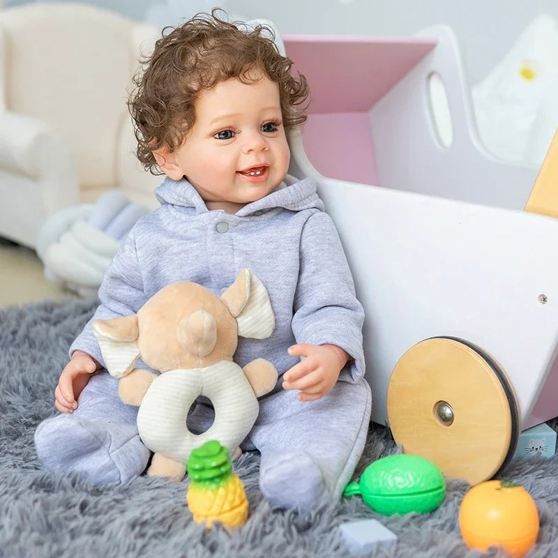 Bebê Reborn de Silicone Heitor