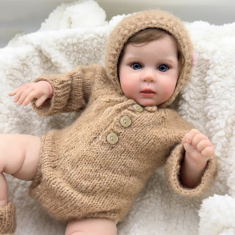 Bebê Reborn de Silicone Emy
