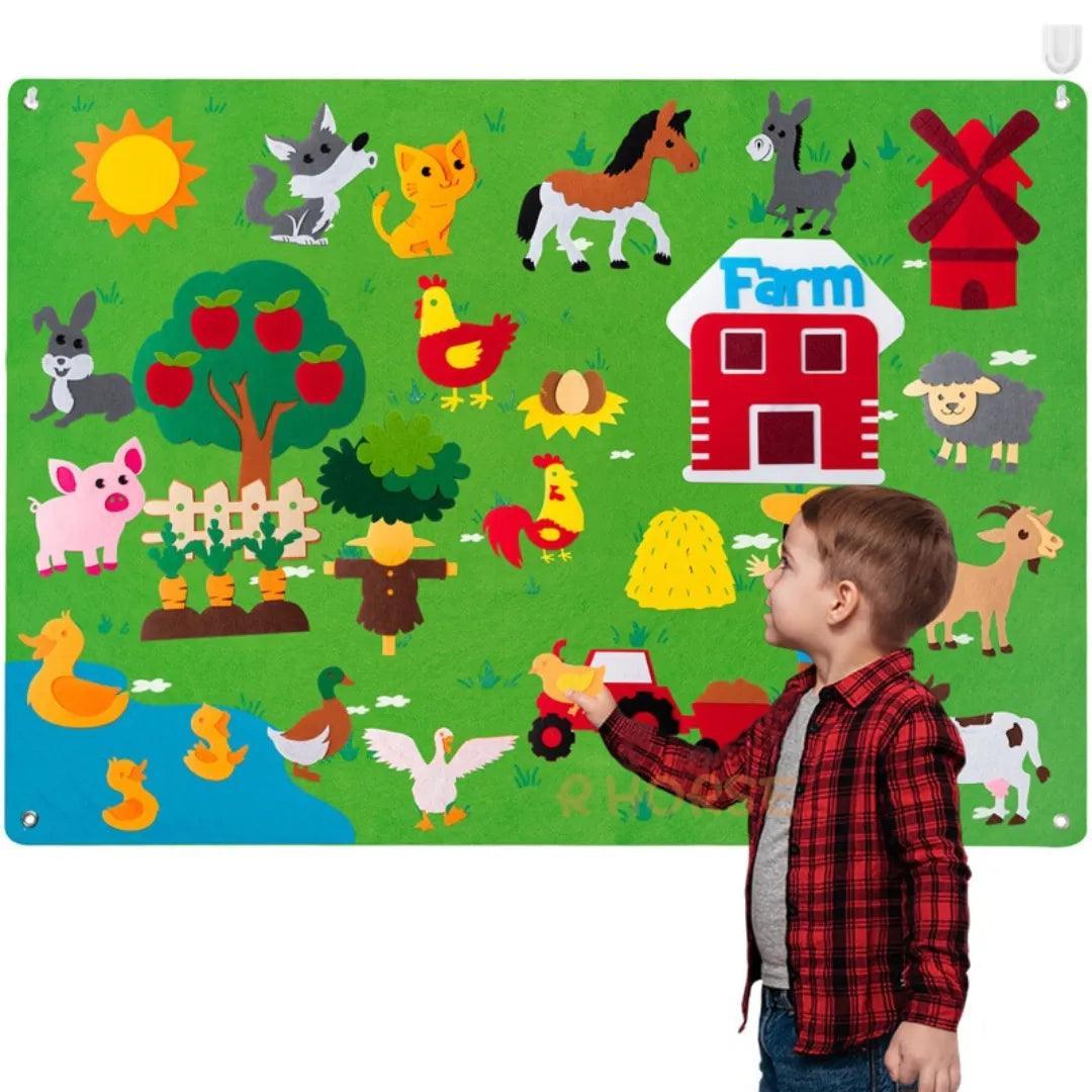 Mural Criativo Montessori