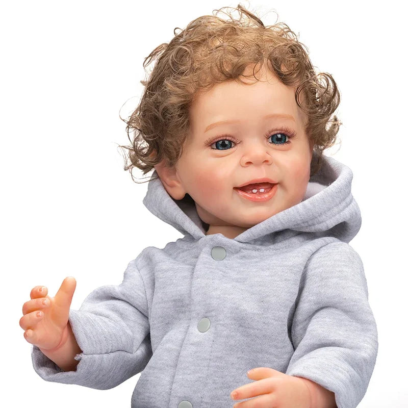 Bebê Reborn de Silicone Heitor