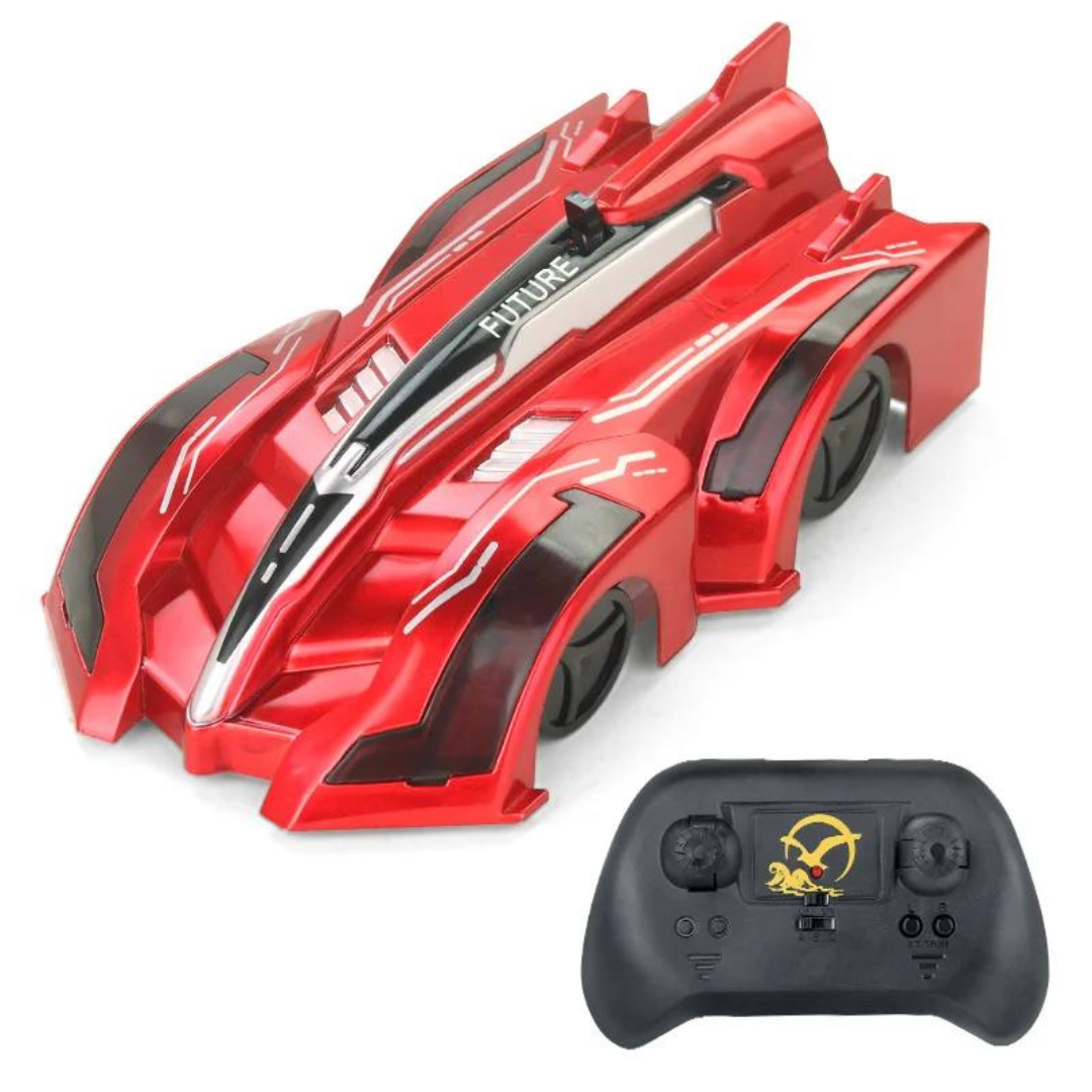 Carrinho de Controle Remoto RC Para Escalada em Parede