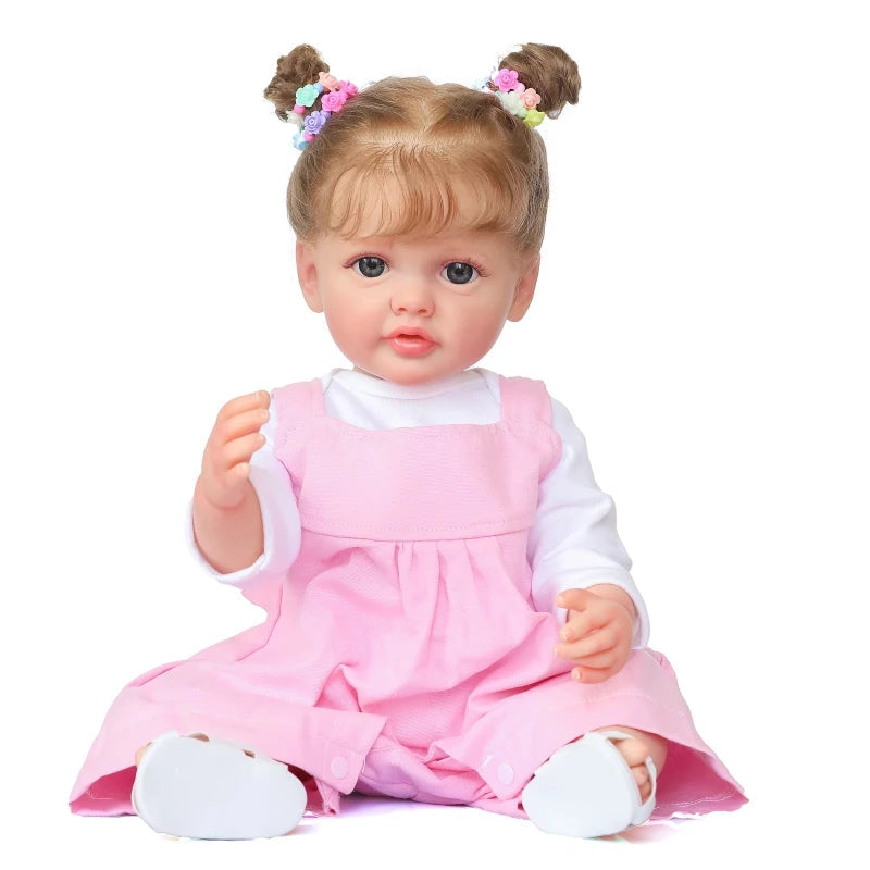 Bebê Reborn de Silicone Cloe