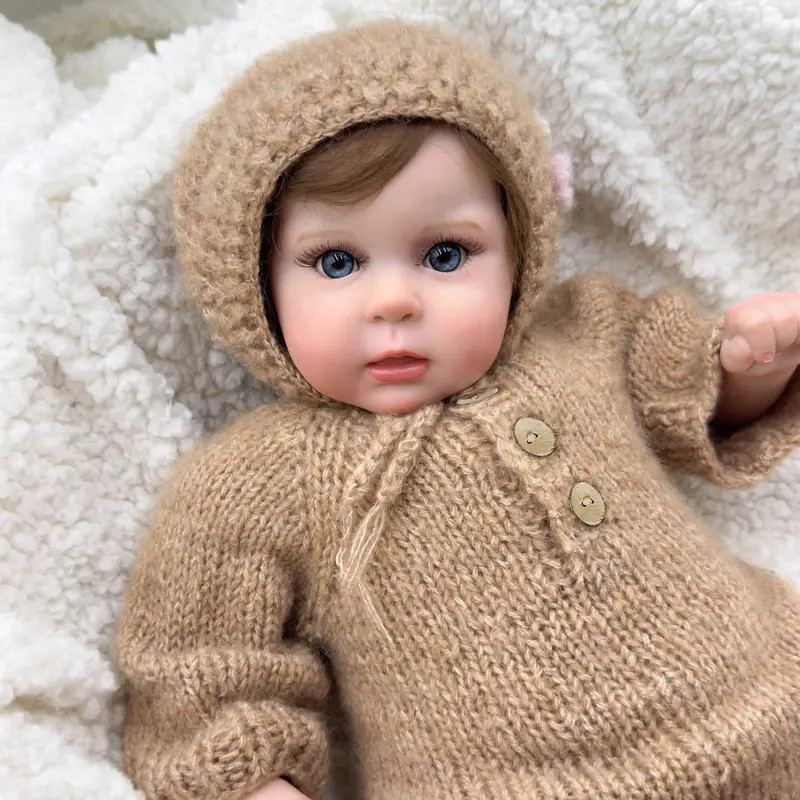 Bebê Reborn de Silicone Emy