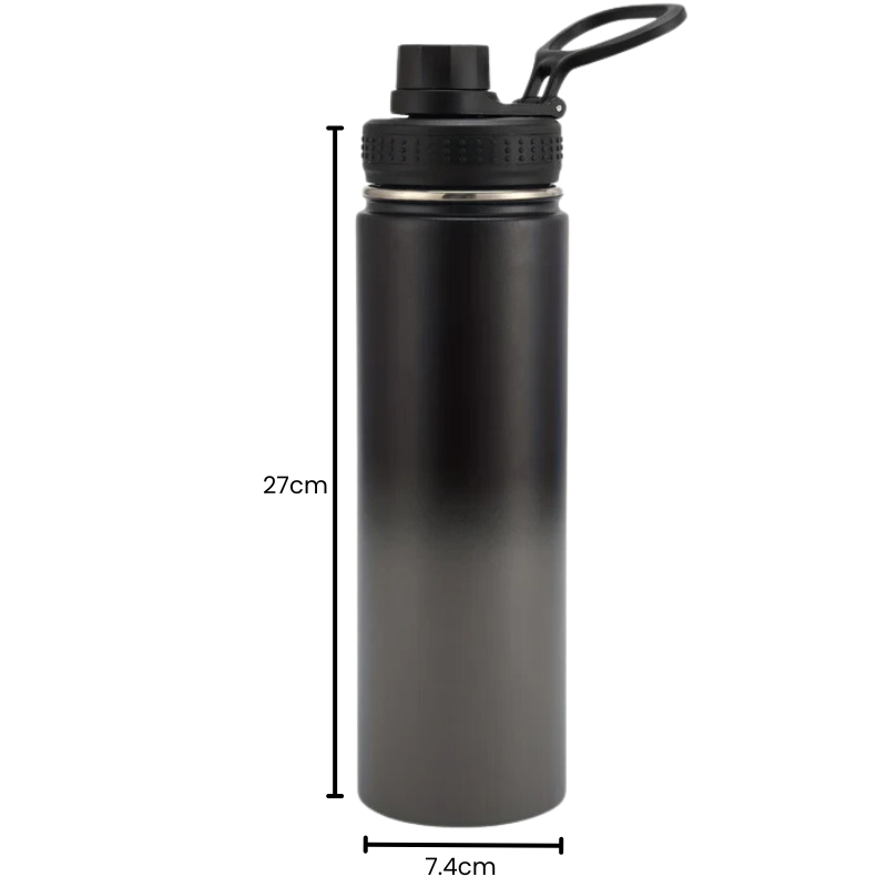 Garrafa Térmica de Aço Inoxidável 650ml com Alça