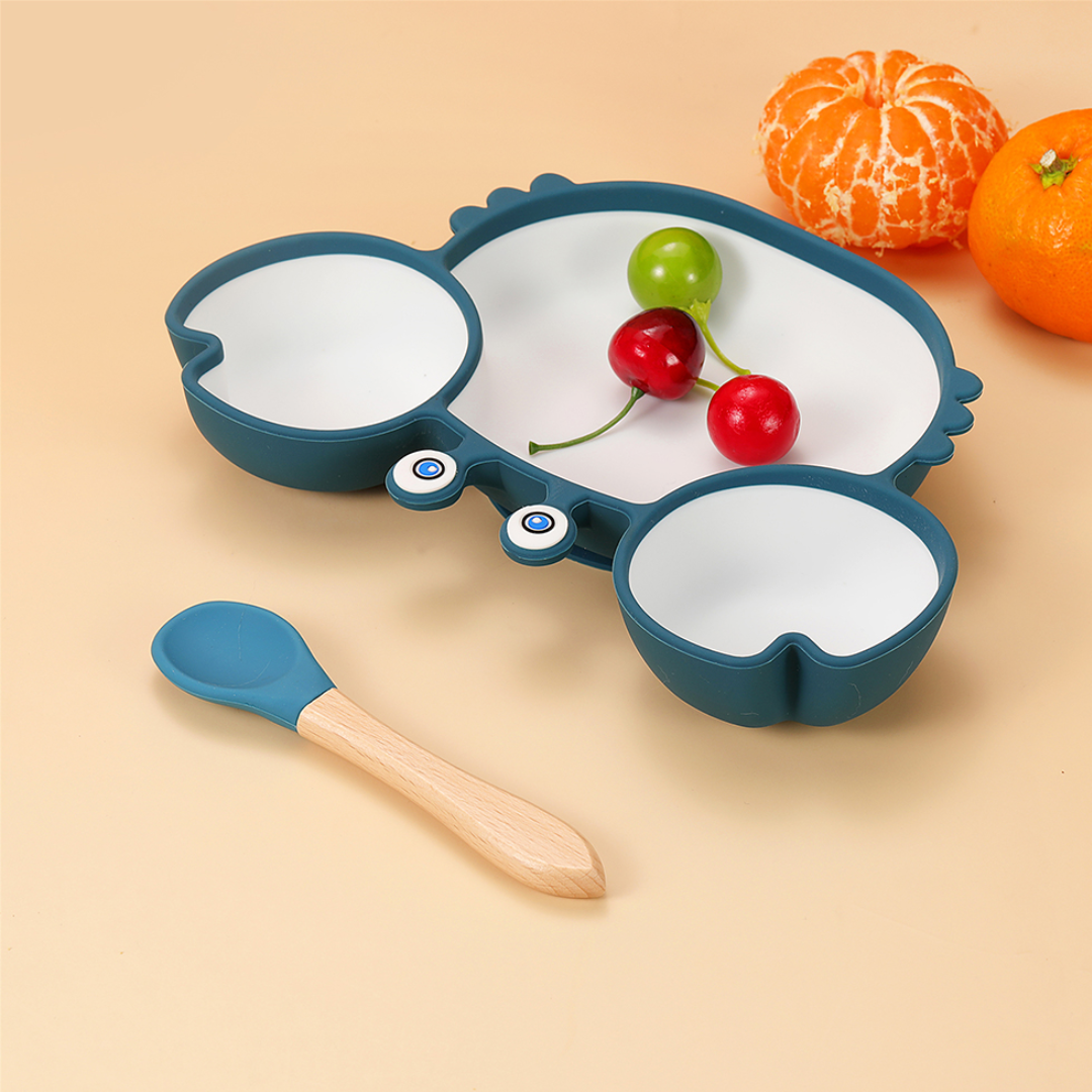 Kit Alimentação em Silicone - Perfeito para Blw - 5Pçs