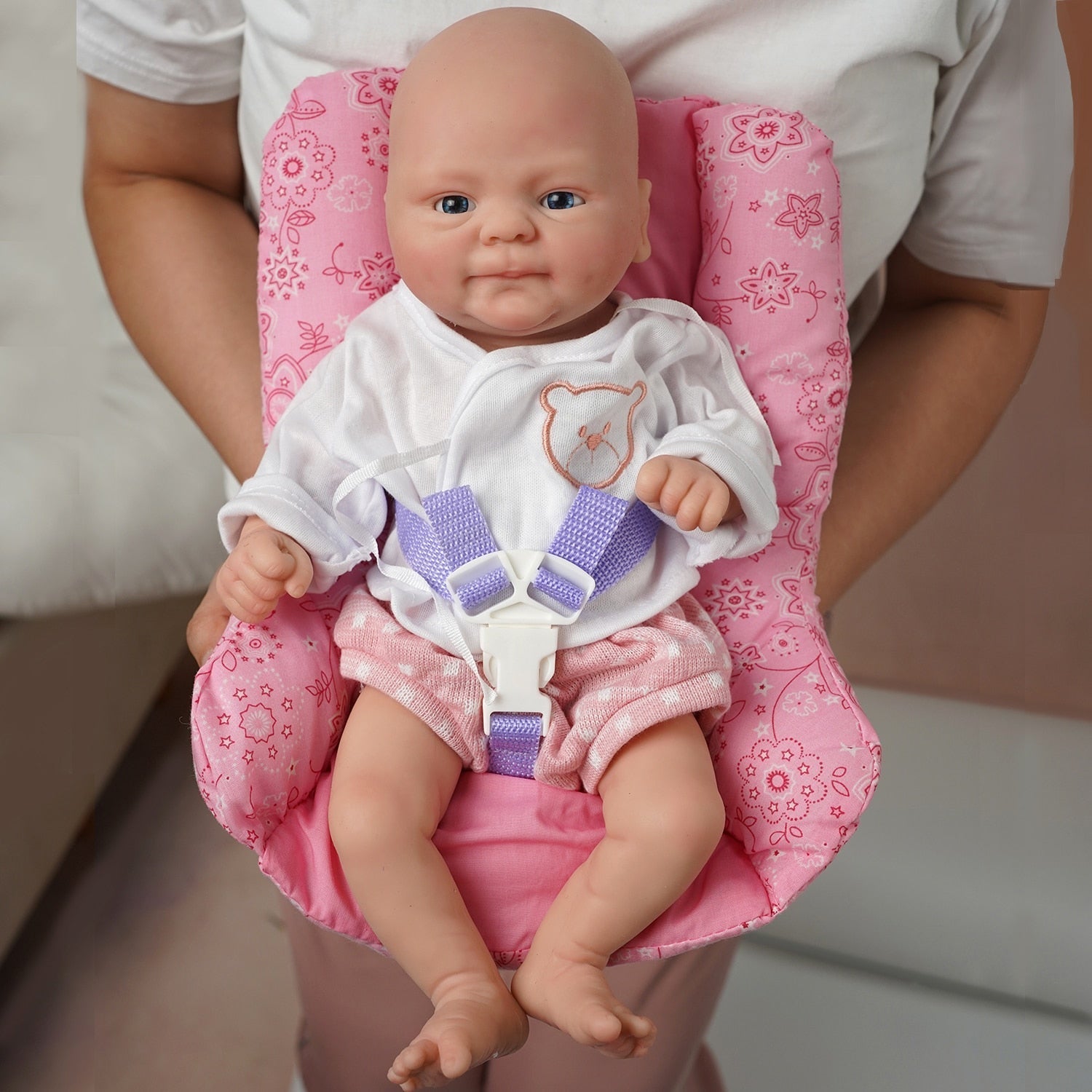 Bebê Reborn Lilia Silicone Sólido