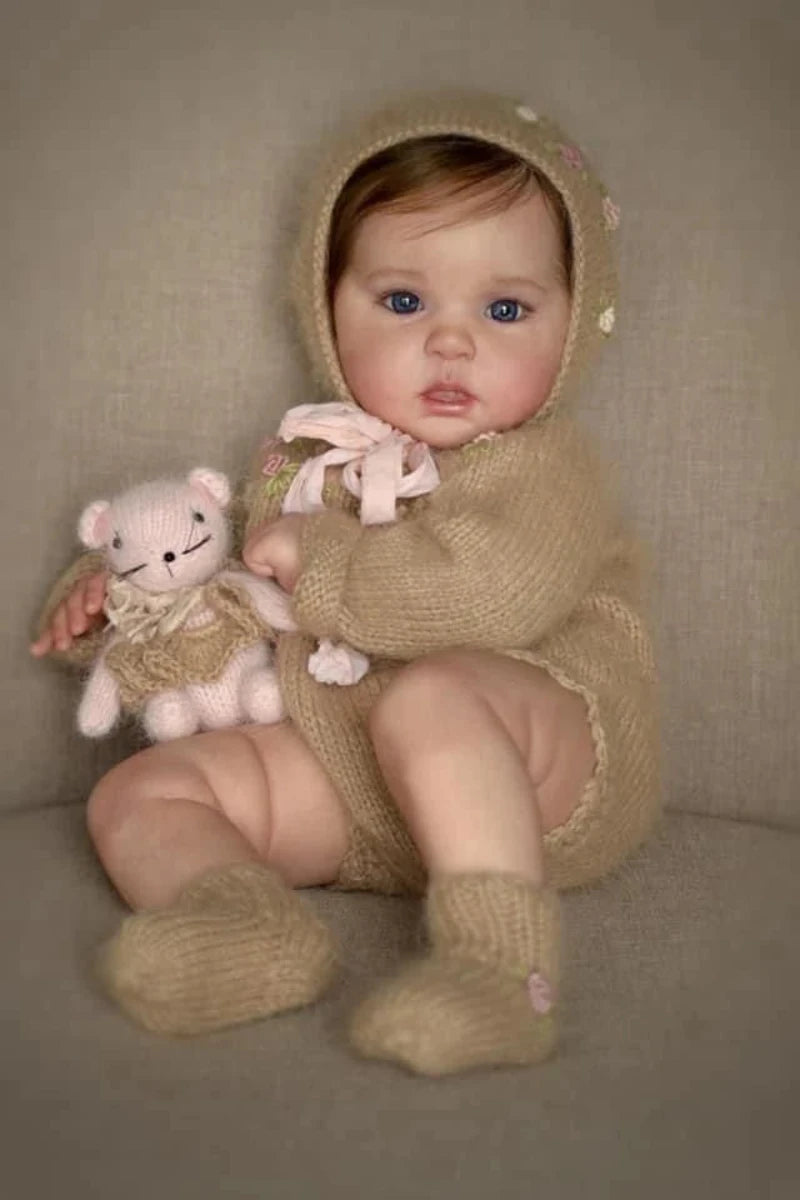 Bebê Reborn de Silicone Emy