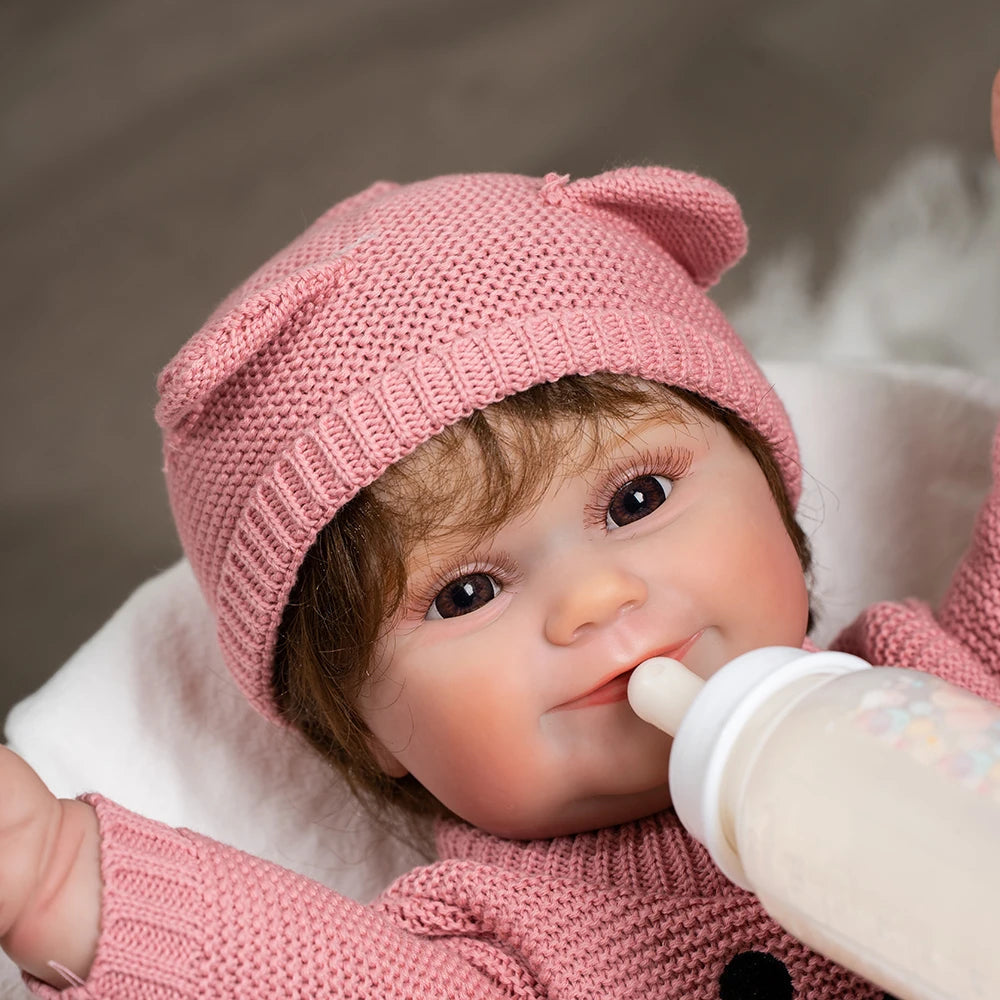 Bebê Reborn de Silicone Maya
