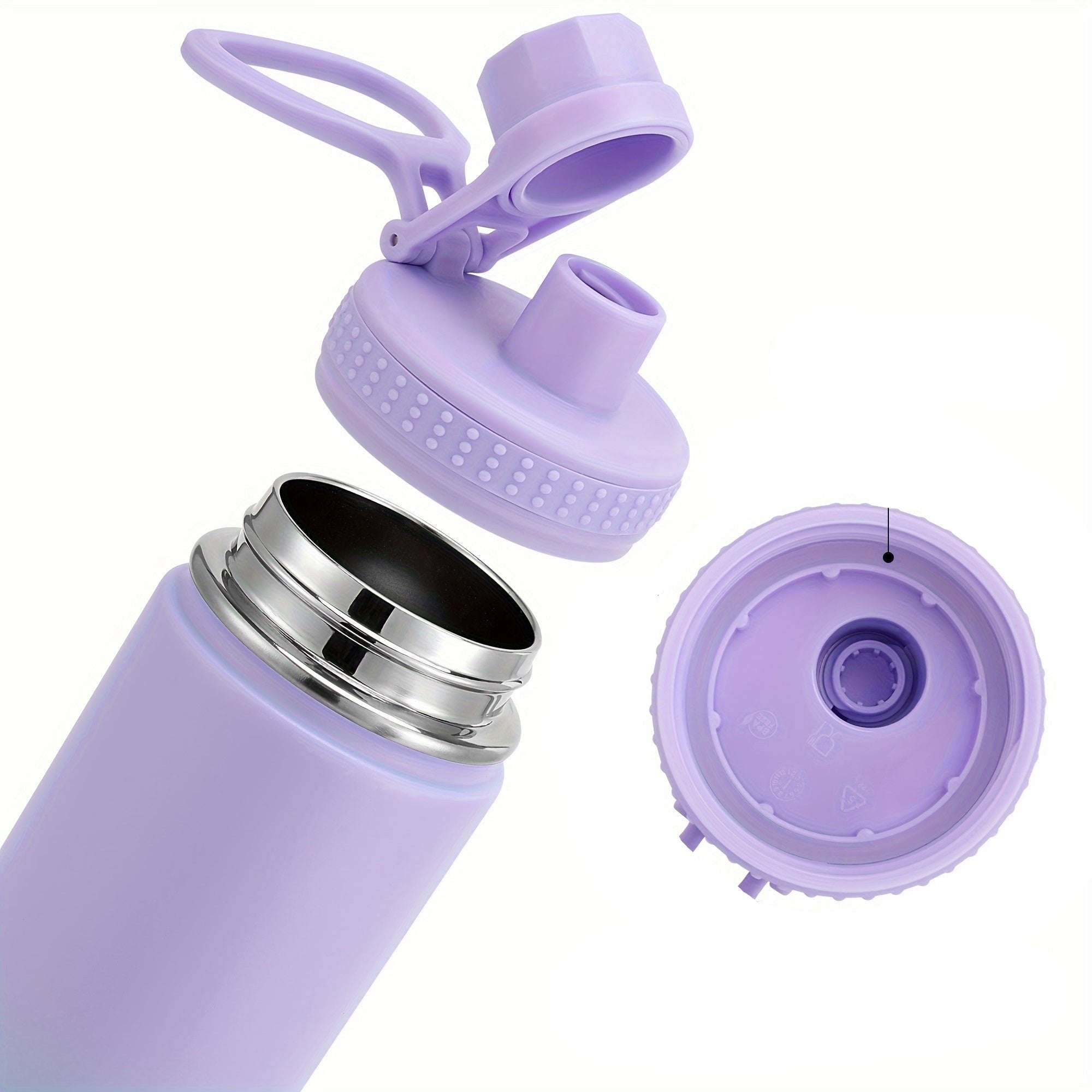 Garrafa Térmica de Aço Inoxidável 650ml com Alça