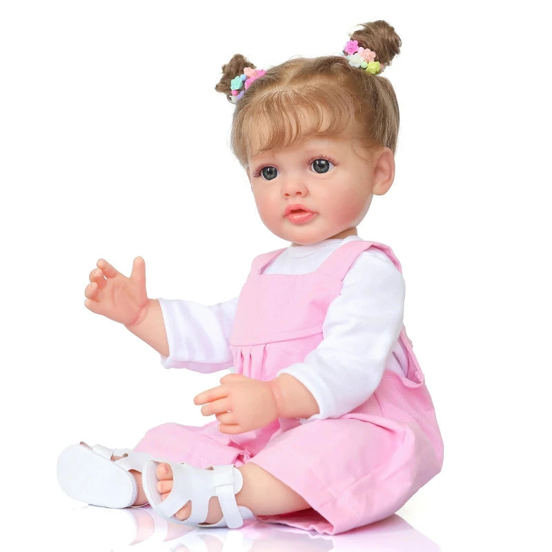 Bebê Reborn de Silicone Cloe