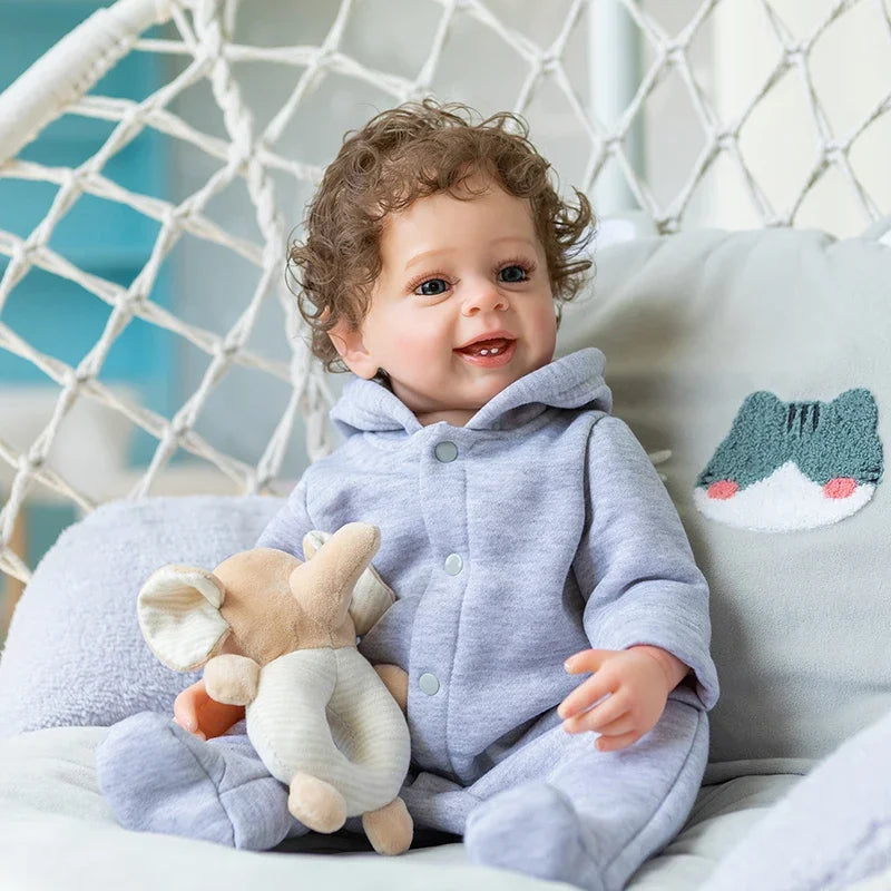 Bebê Reborn de Silicone Heitor