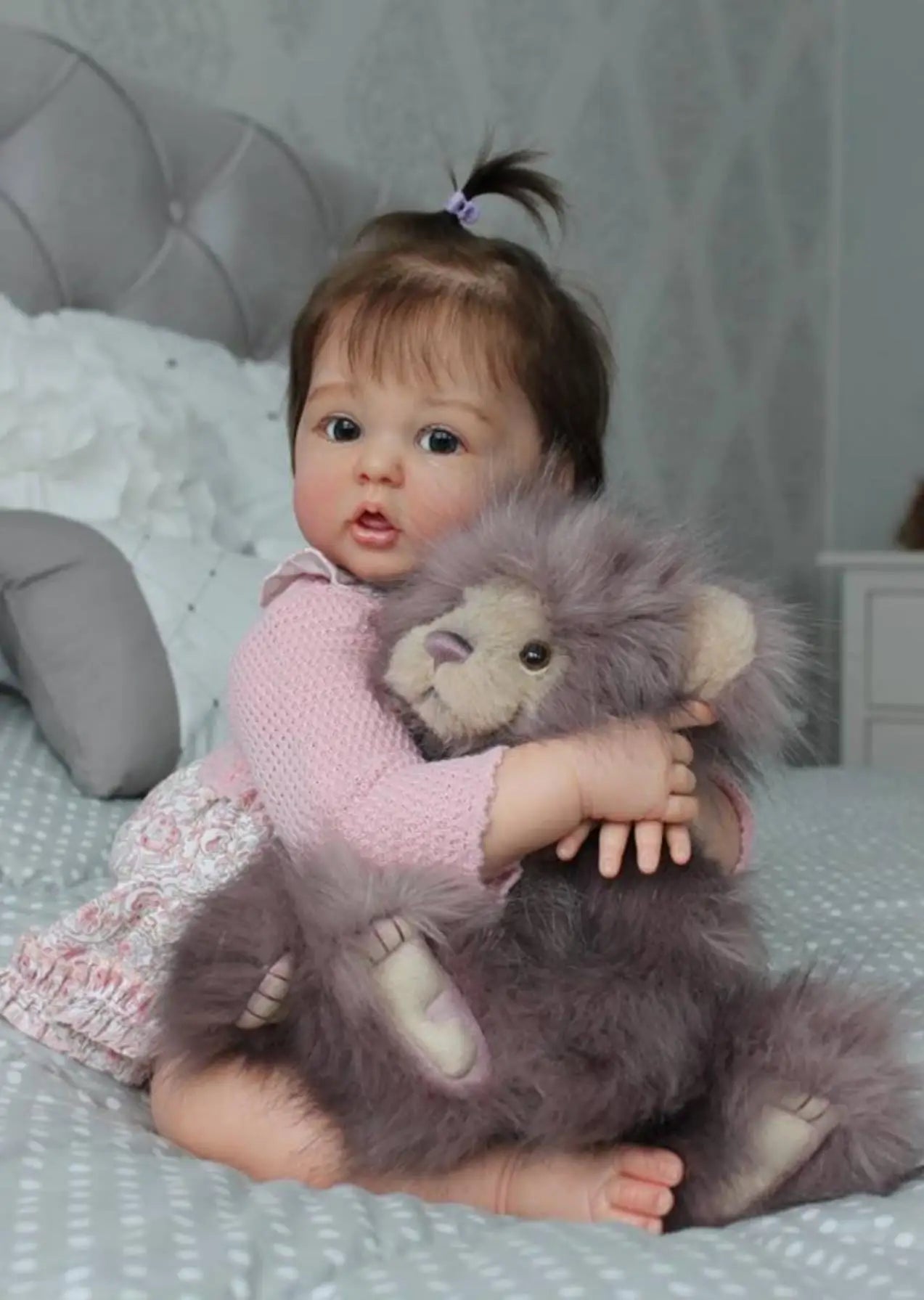 Bebê Reborn de Silicone Valentina