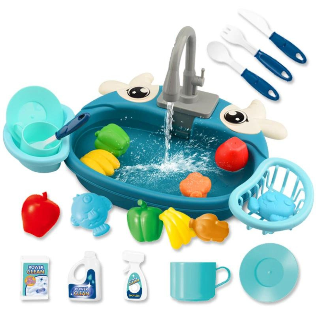 Brinquedo Lavatório de Cozinha Infantil - Kit