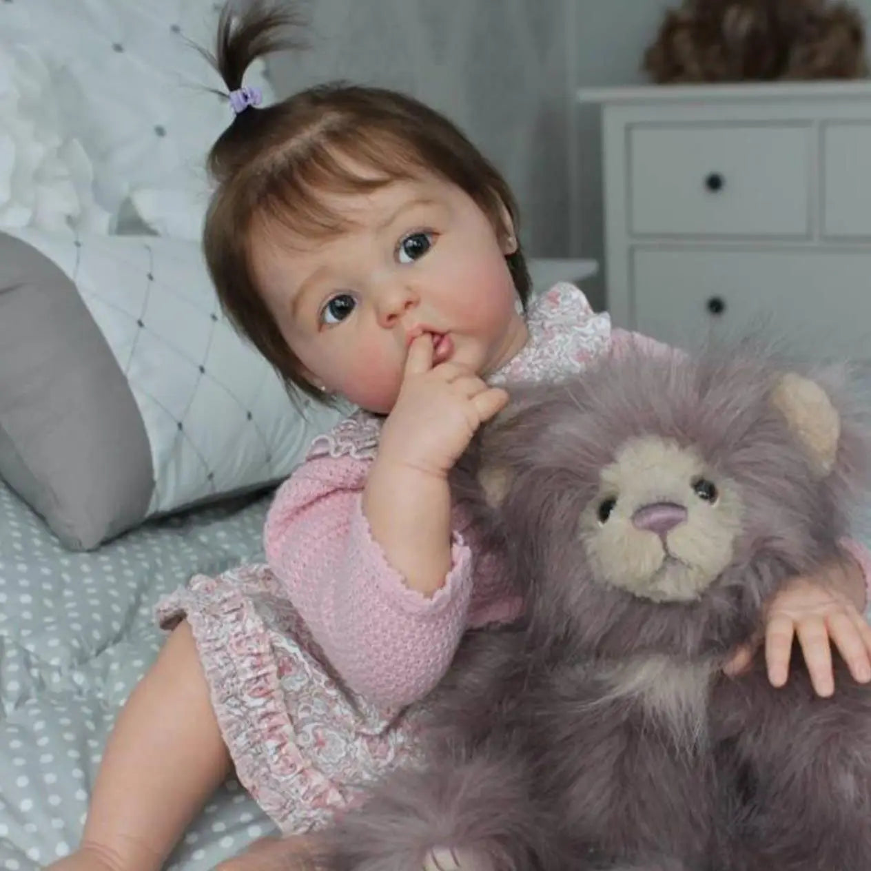 Bebê Reborn de Silicone Valentina