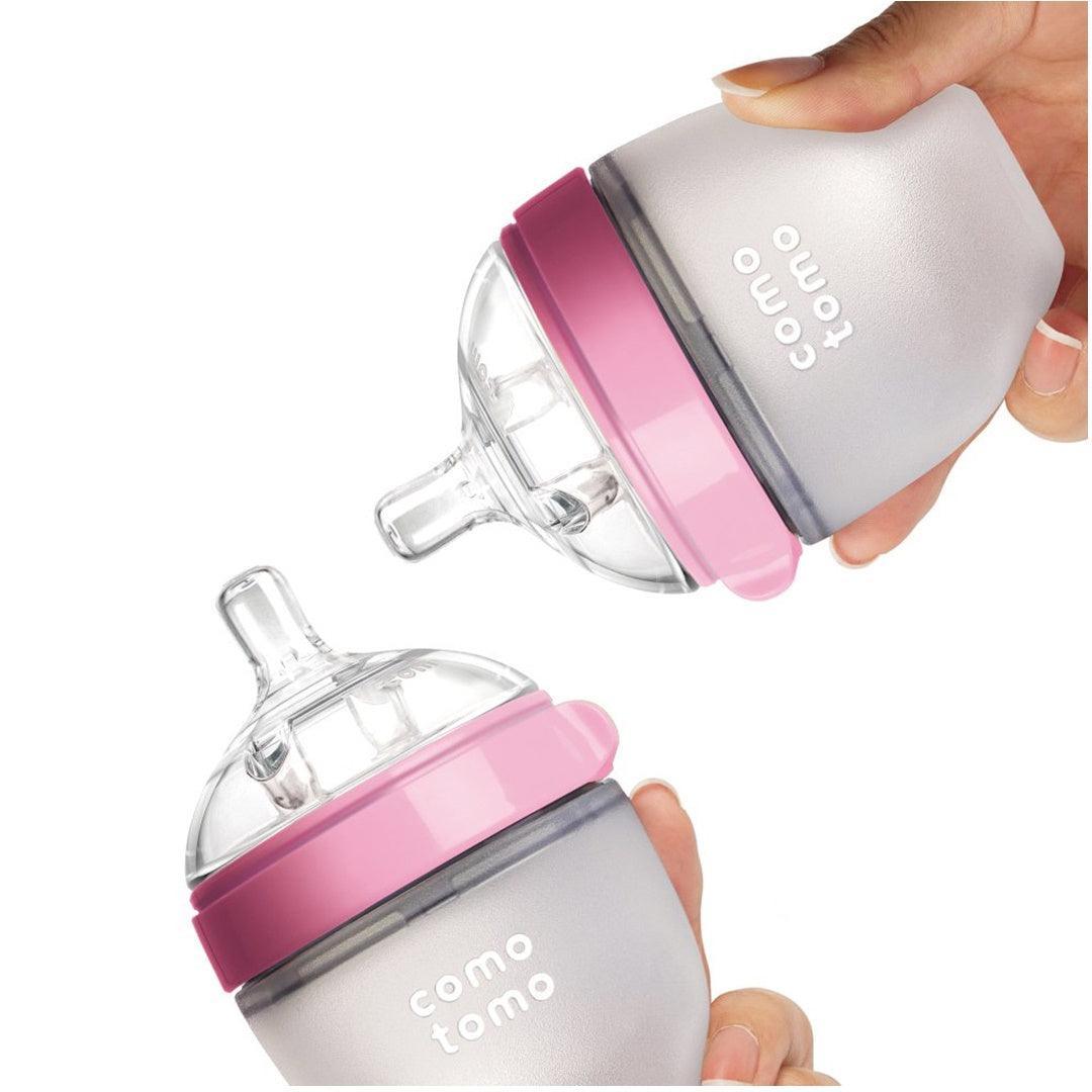 Mamadeira Comotomo 2 Peças Rosa