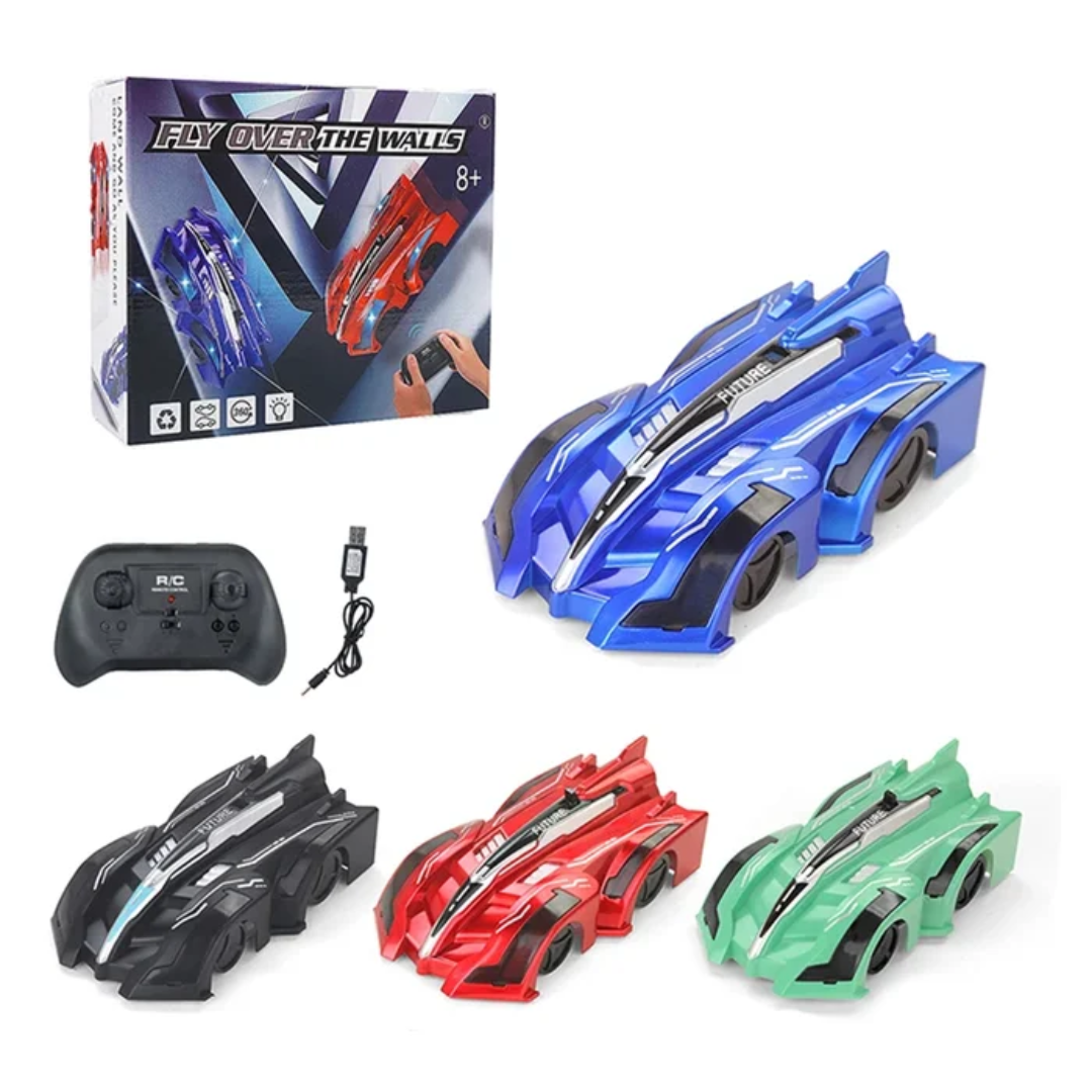Carrinho de Controle Remoto RC Para Escalada em Parede