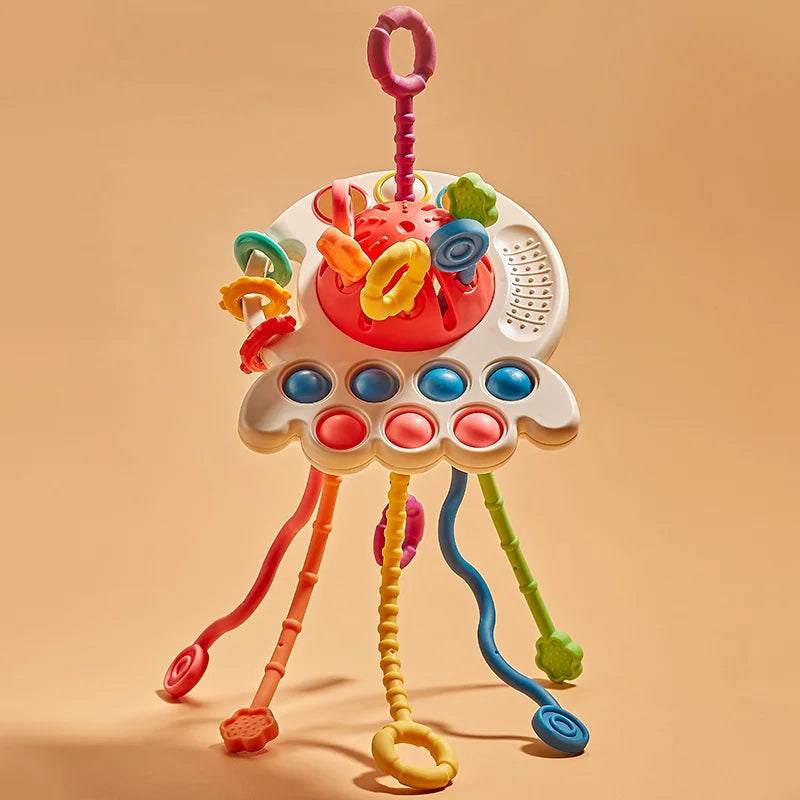 Brinquedo Mordedor Sensorial Montessori