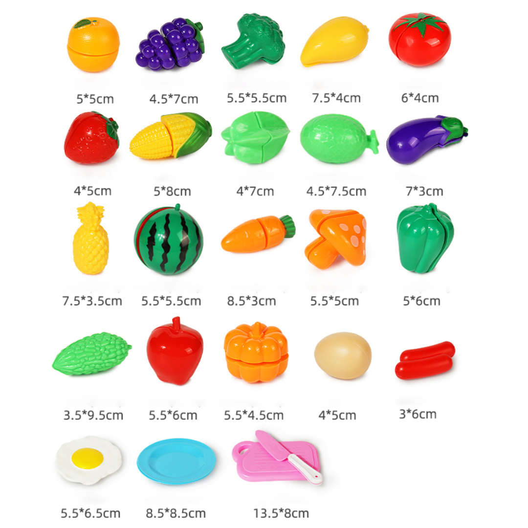 Kit Cozinha com frutas