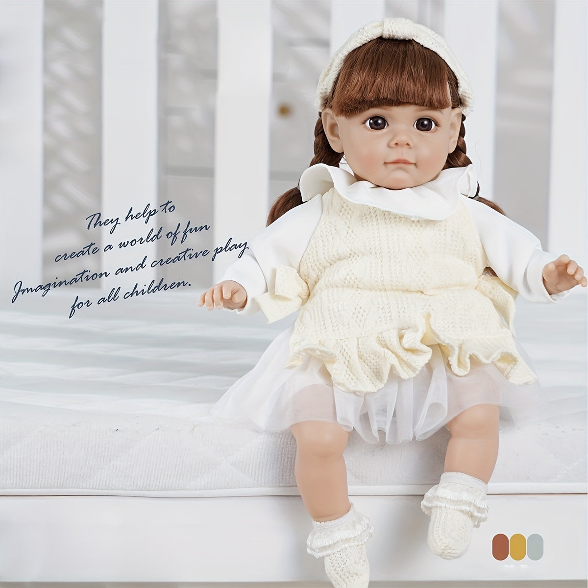 Bebe Reborn de Silicone Cristina