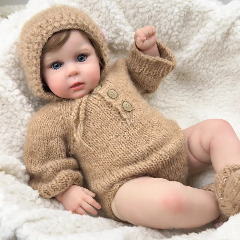 Bebê Reborn de Silicone Emy