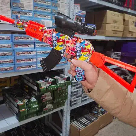 Lançador OrbiGel Ak47 Blaster (+10.000 Bolinhas)