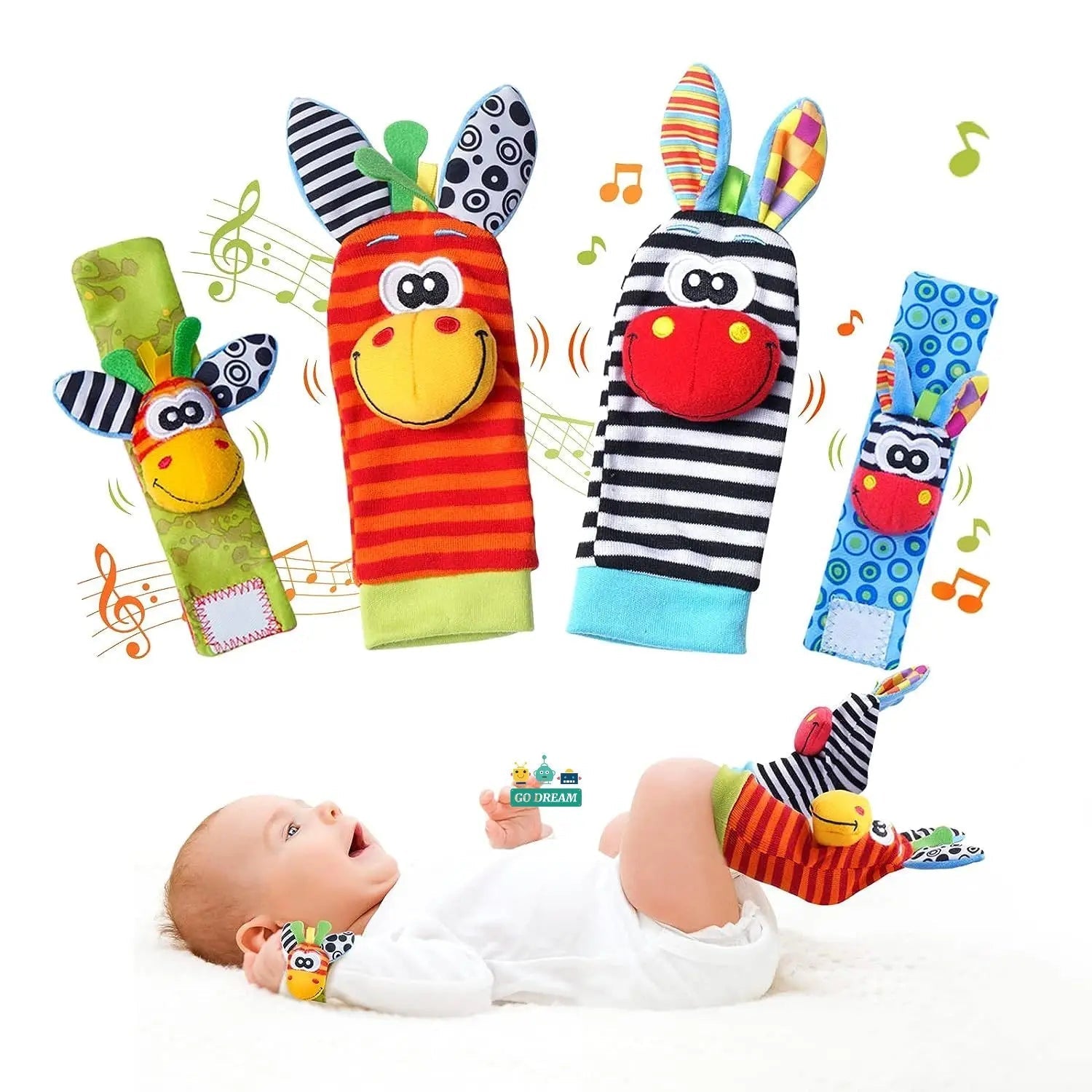 Meia Chocalho Sensorial - Kit