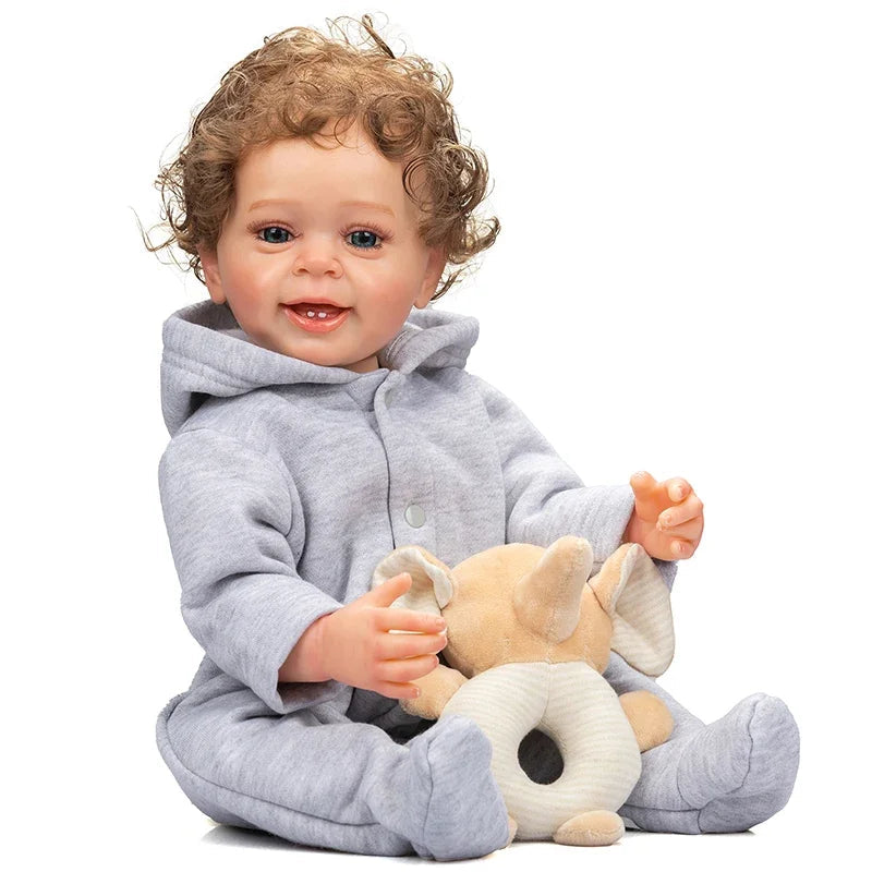 Bebê Reborn de Silicone Heitor
